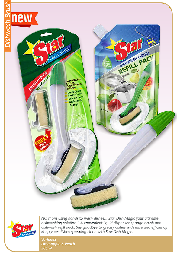 Star Dish Magic Brush